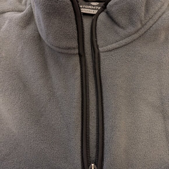 Men's Stormtech Grey Fleece Pullover - Picture 3 of 9